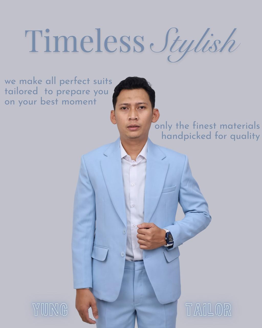 ARES Blazer Setelan Jas Pria Formal  Doff Classic Modern - YUNG