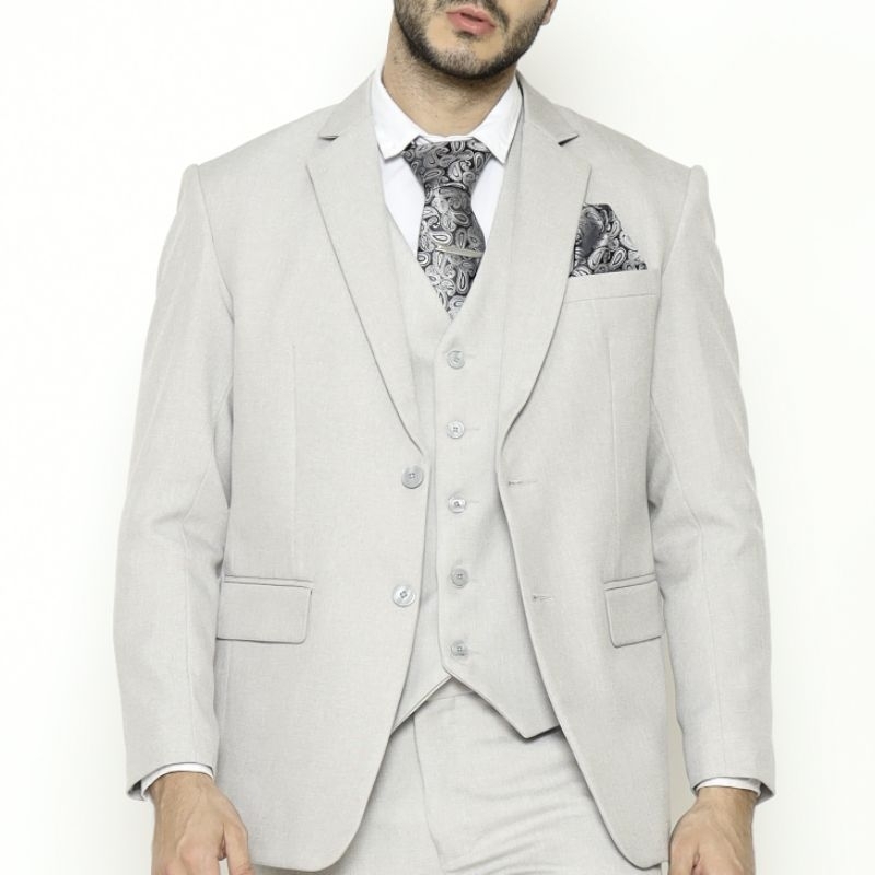 YUNG Rompi Formal Pengantin Semi Wool Stretch Vest Wedding