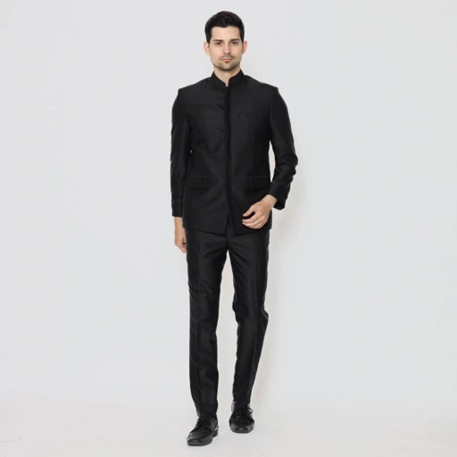 Image of YUNG Jas Pria BIG SIZE Setelan Beskap Pengantin Semi Wool Import Jas Shanghai