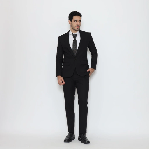Image of CLASSIC ROYALE SUIT – Jas Only - Jas Pria Formal  Doff Classic Modern  Premium Double Vent Edition - YUNG