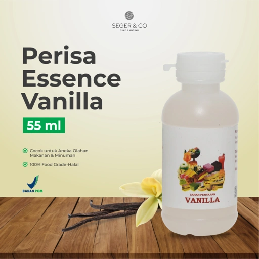 Seger & Co Perisa Essence Vanila Cair 55ml