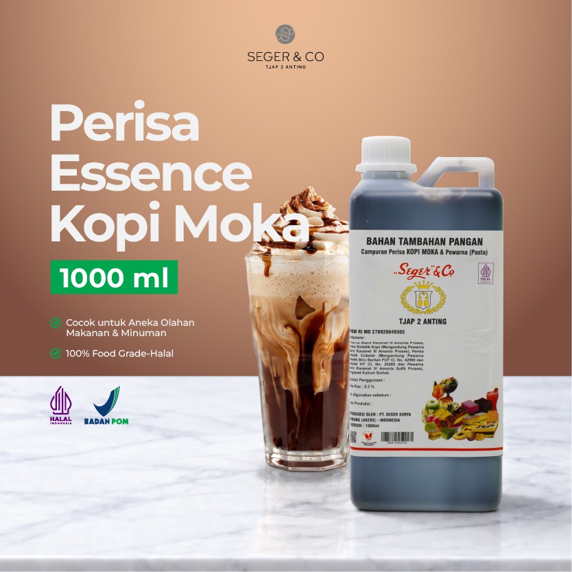 Seger & Co Perisa Essence Kopi Moka 1 L