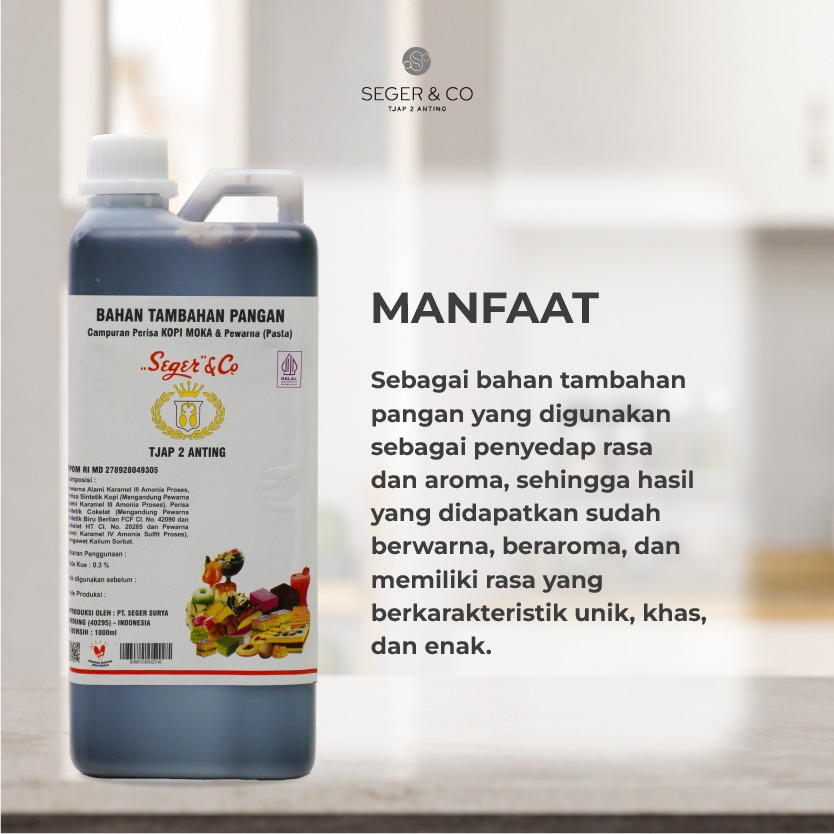 Seger & Co Perisa Essence Kopi Moka 1 L