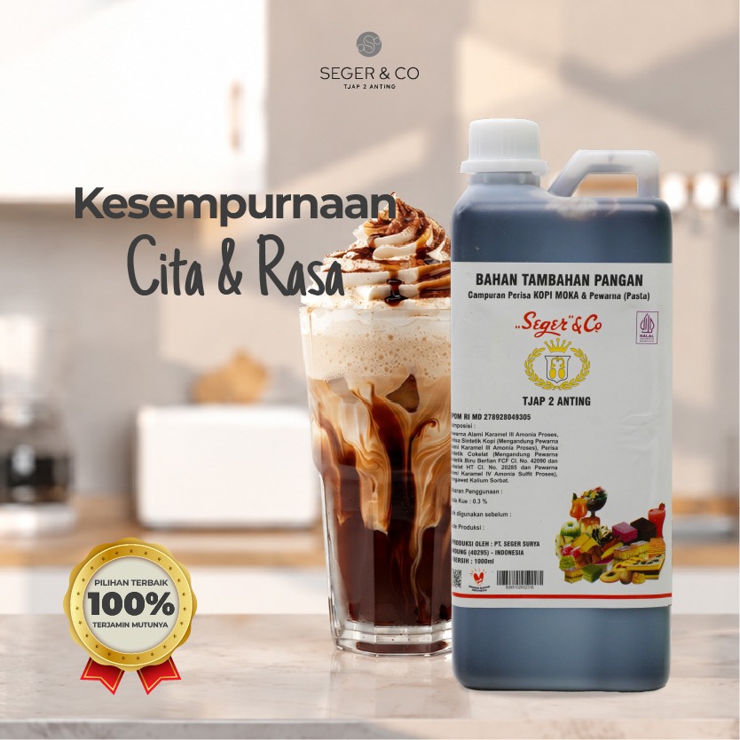 Seger & Co Perisa Essence Kopi Moka 1 L