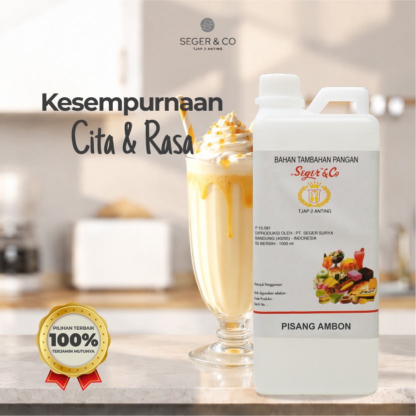 Seger & Co Perisa Essence Pisang Ambon 1 Liter