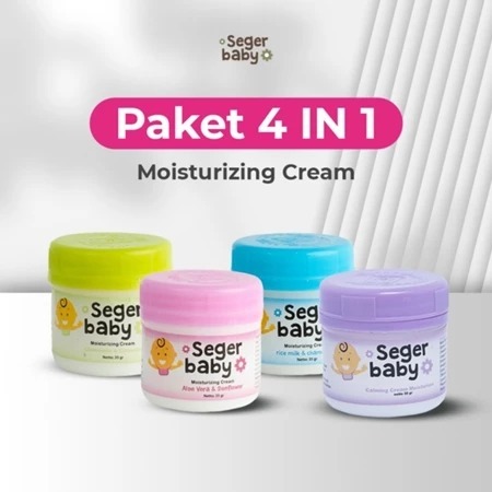 Seger Baby Bundle 4in1 – Moisturizer Cream Bayi All Varian 35gr