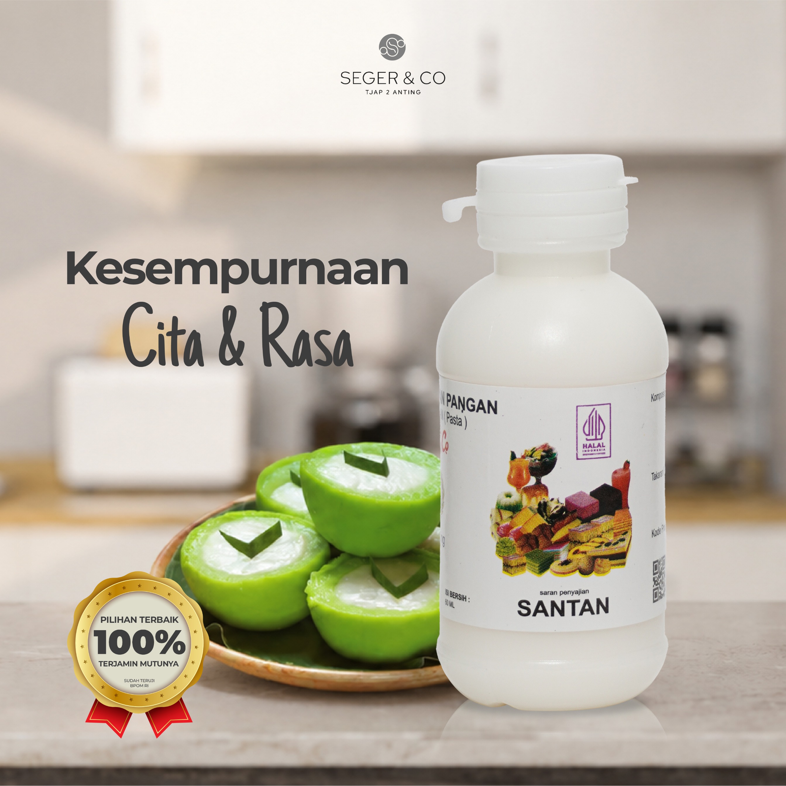 Seger & Co Perisa Essence Santan 55ml