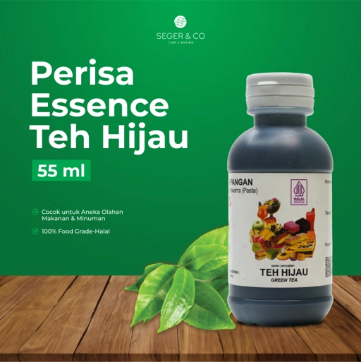 Seger & Co Teh Hijau Essence Pasta Perisa Makanan 55ml