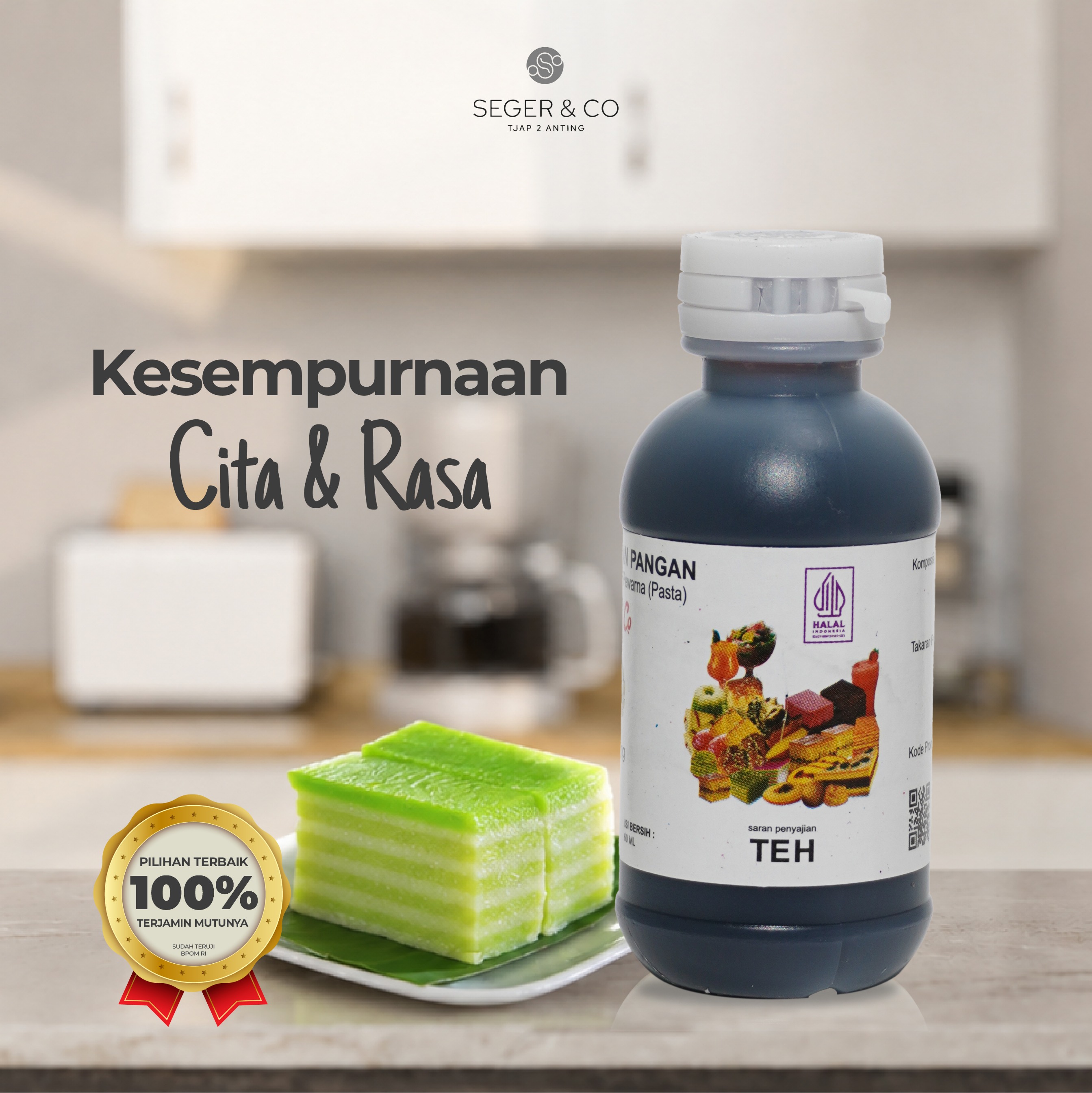 Seger & Co Perisa Essence Teh 55ml