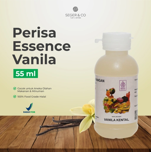 Seger & Co Perisa Essence Vanila Kental 55ml