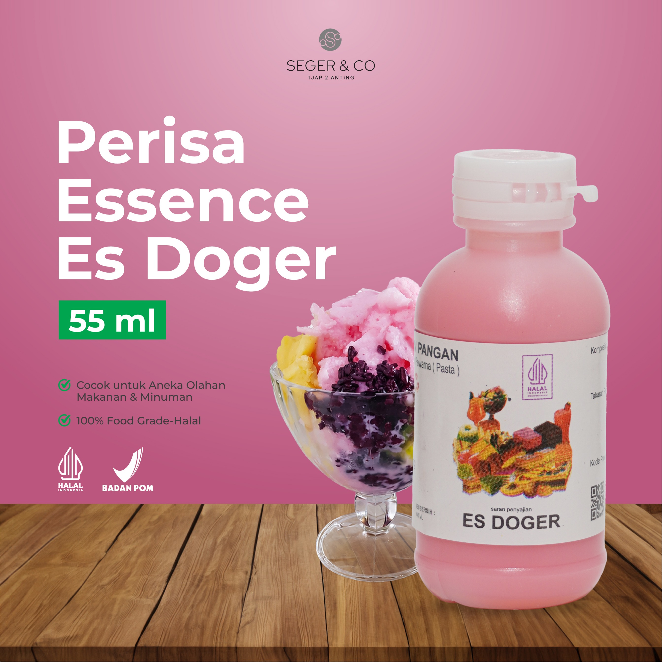 Seger & Co Perisa Essence Es Doger 55ml