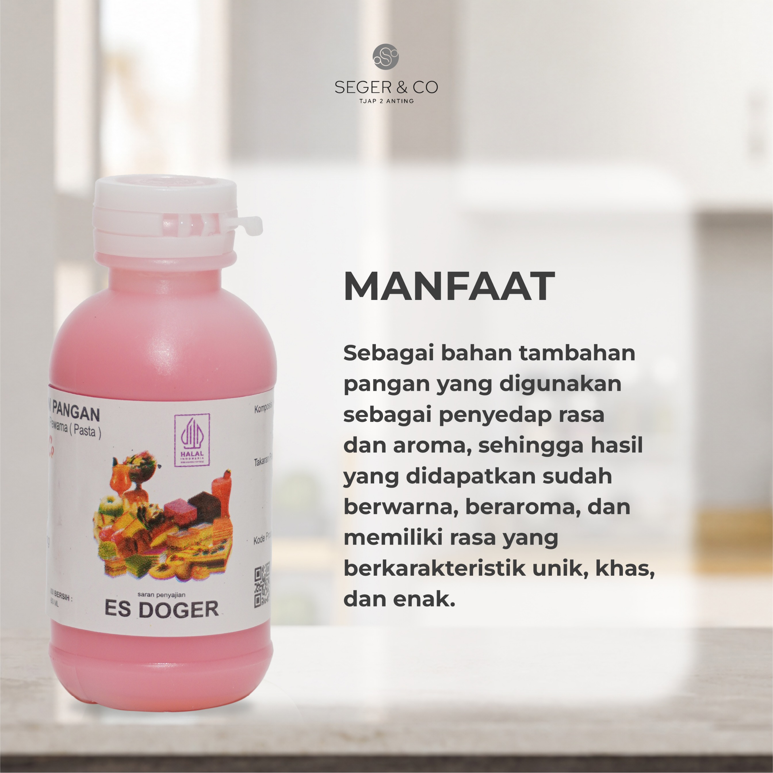 Seger & Co Perisa Essence Es Doger 55ml