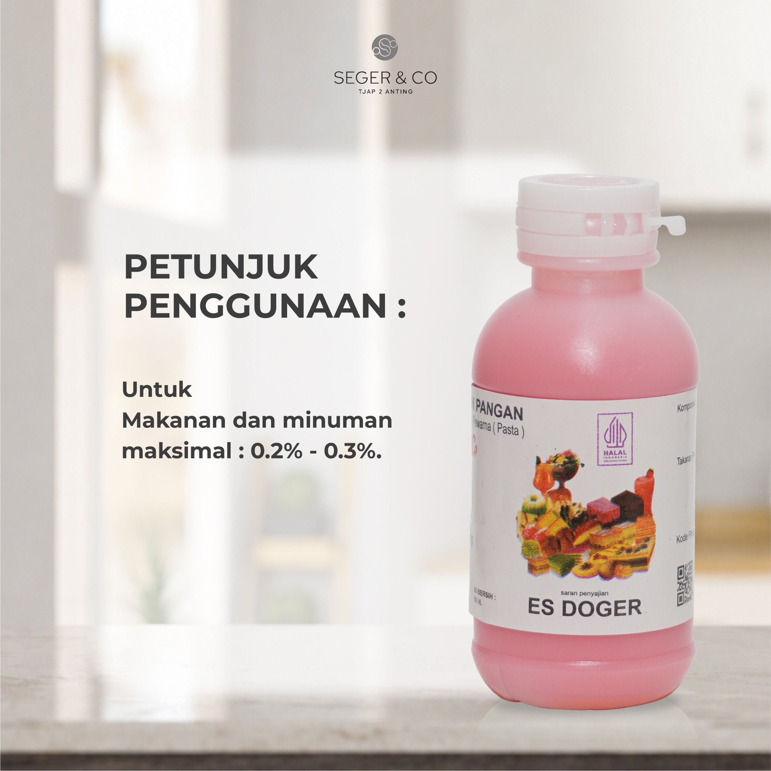 Seger & Co Perisa Essence Es Doger 55ml