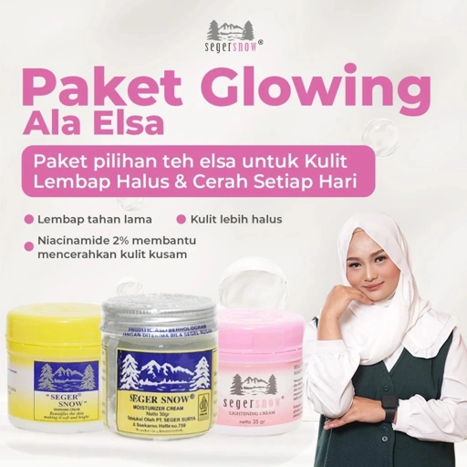 Image of Seger Snow Paket Glowing Ala Elsa