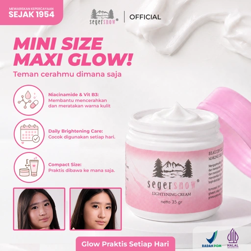 Seger Snow Lightening Cream Pot 35gr