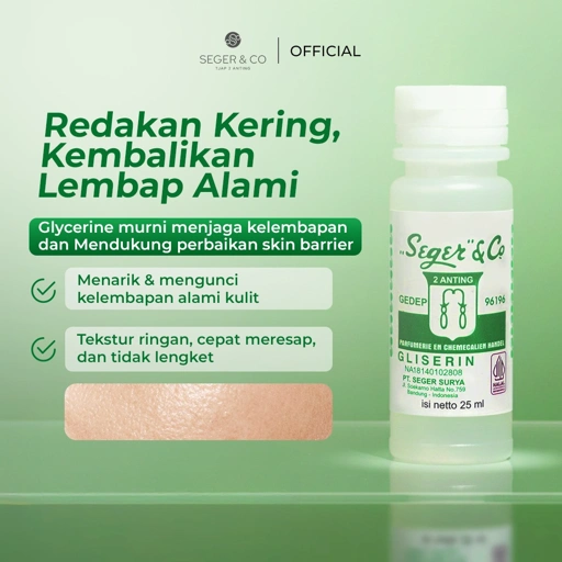 (BELI 1 GRATIS 1) Seger & Co Gliserin 25ml