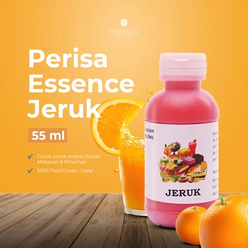 Image of Seger & Co Perisa Essence Jeruk 55ml