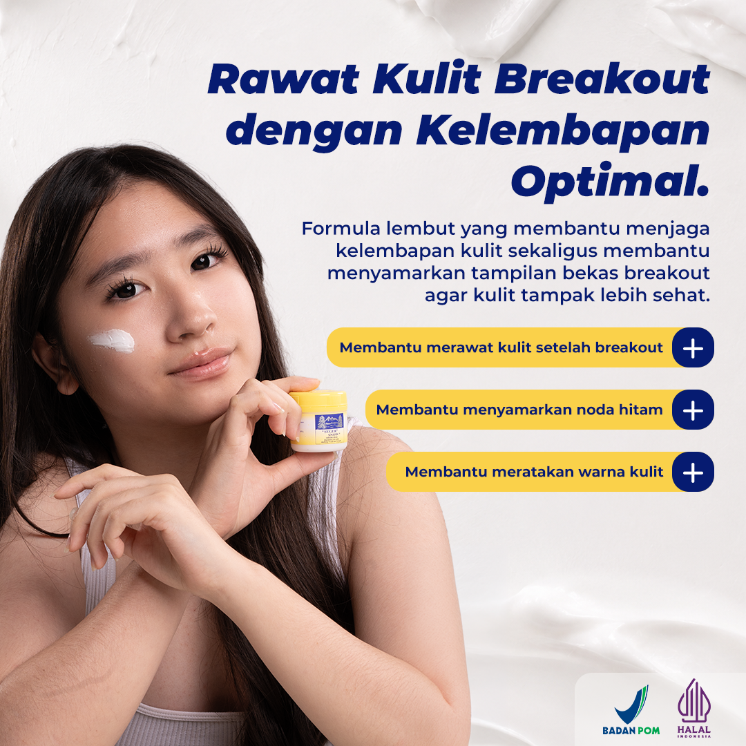 Seger Snow Vanishing Cream Botol Besar 35gr