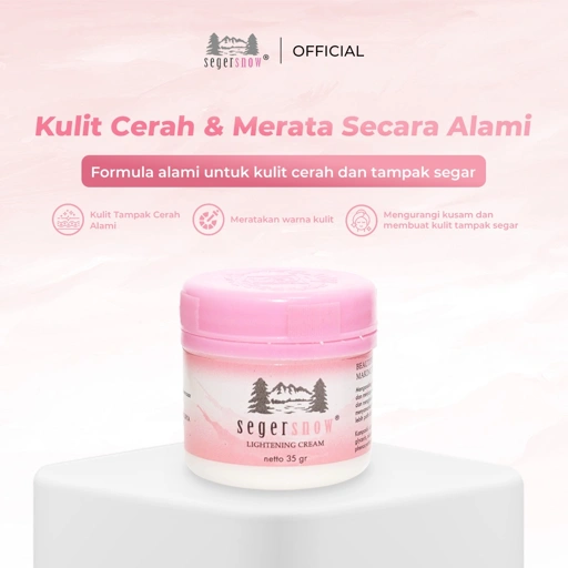 Image of Seger Snow Lightening Cream Pot 35gr