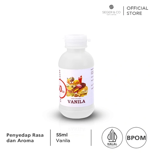 Image of Seger & Co Perisa Essence Vanila Cair 55ml