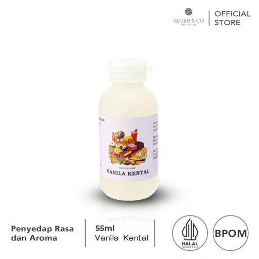 Image of Seger & Co Perisa Essence Vanila Kental 55ml
