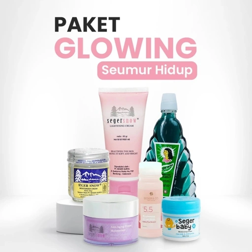 Image of Seger Snow Paket Glowing Seumur Hidup | 6pcs produk | Paket Perawatan Kulit Wajah | Membantu Menjaga Kulit Glowing dan Sehat | Melembabkan | Melembutkan | Mencerahkan | Anti Penuaan Dini