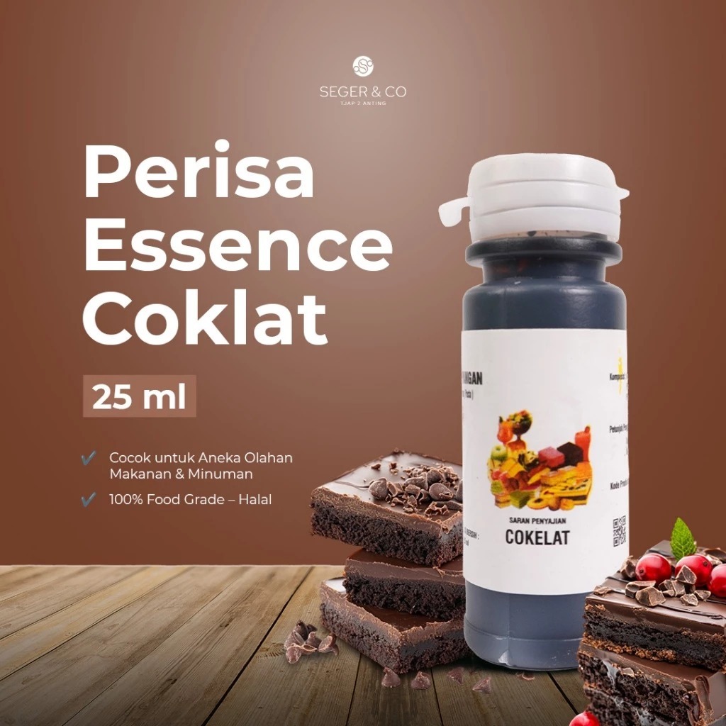 Seger & Co Perisa Essence Cokelat 25ml