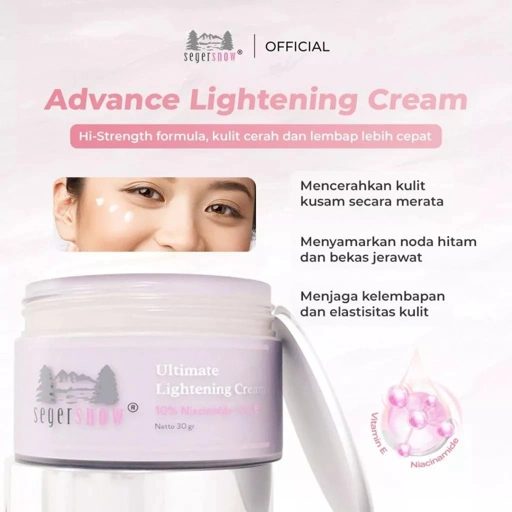 Seger & Co Ultimate Lightening Cream 30gr Niacinamide 10%