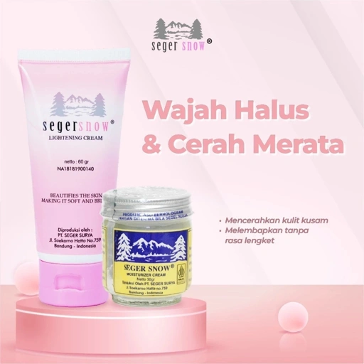 Image of Seger Snow Bundle 2in1 Melembabkan dan Mencerahkan Kulit
