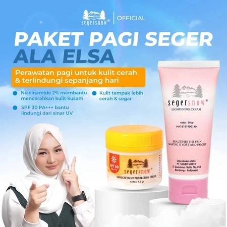 Image of Seger Snow Paket Pagi Seger Ala Elsa