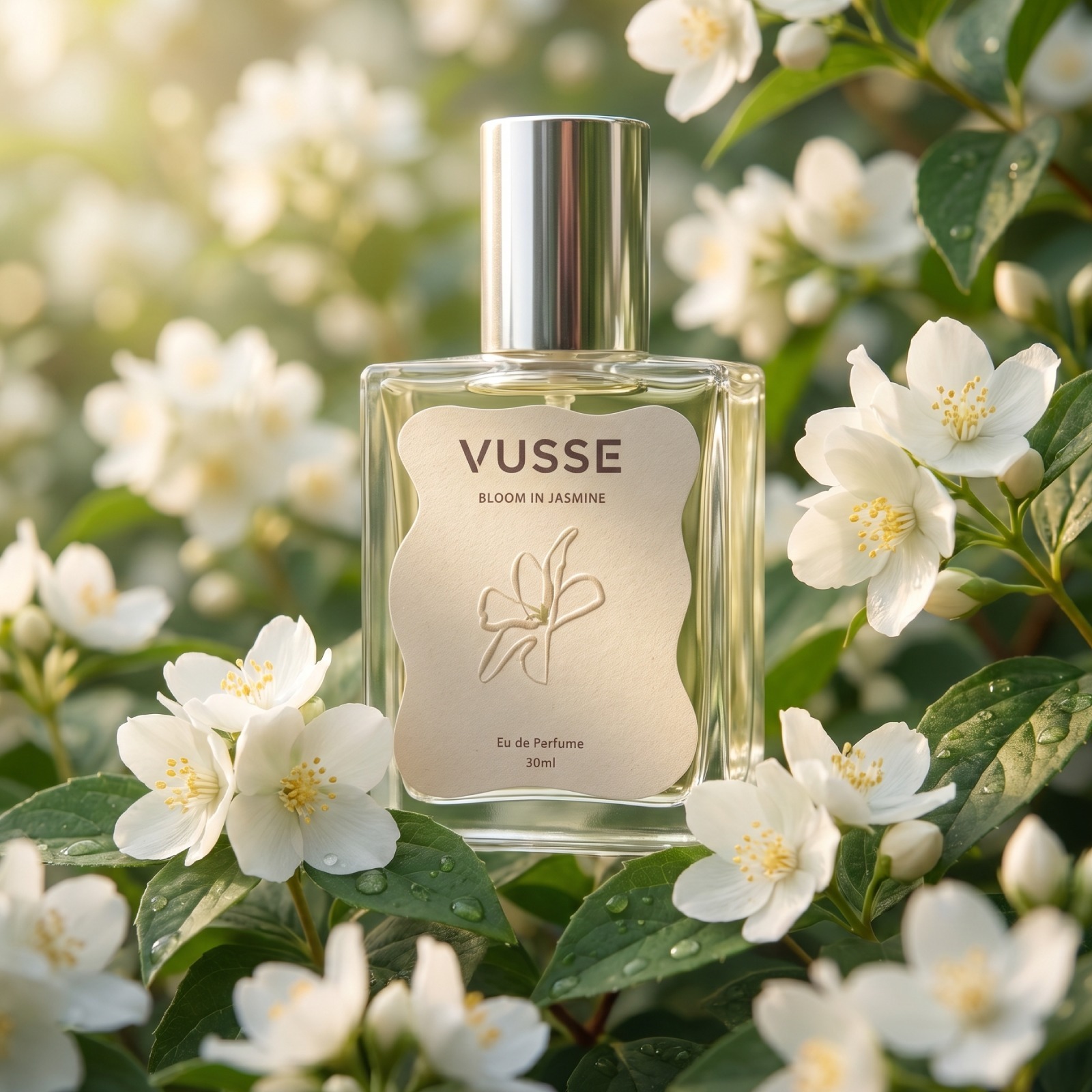 Vusse by Seger Snow Bloom in Jasmine Eau De Parfum | Parfum Jasmine Tahan Lama, Fresh, Ringan, dan Nyaman Digunakan Sehari-hari