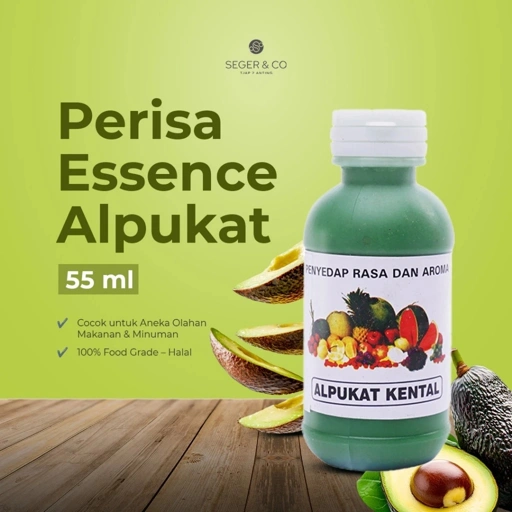 Image of Seger & Co Perisa Essence Alpukat 55ml
