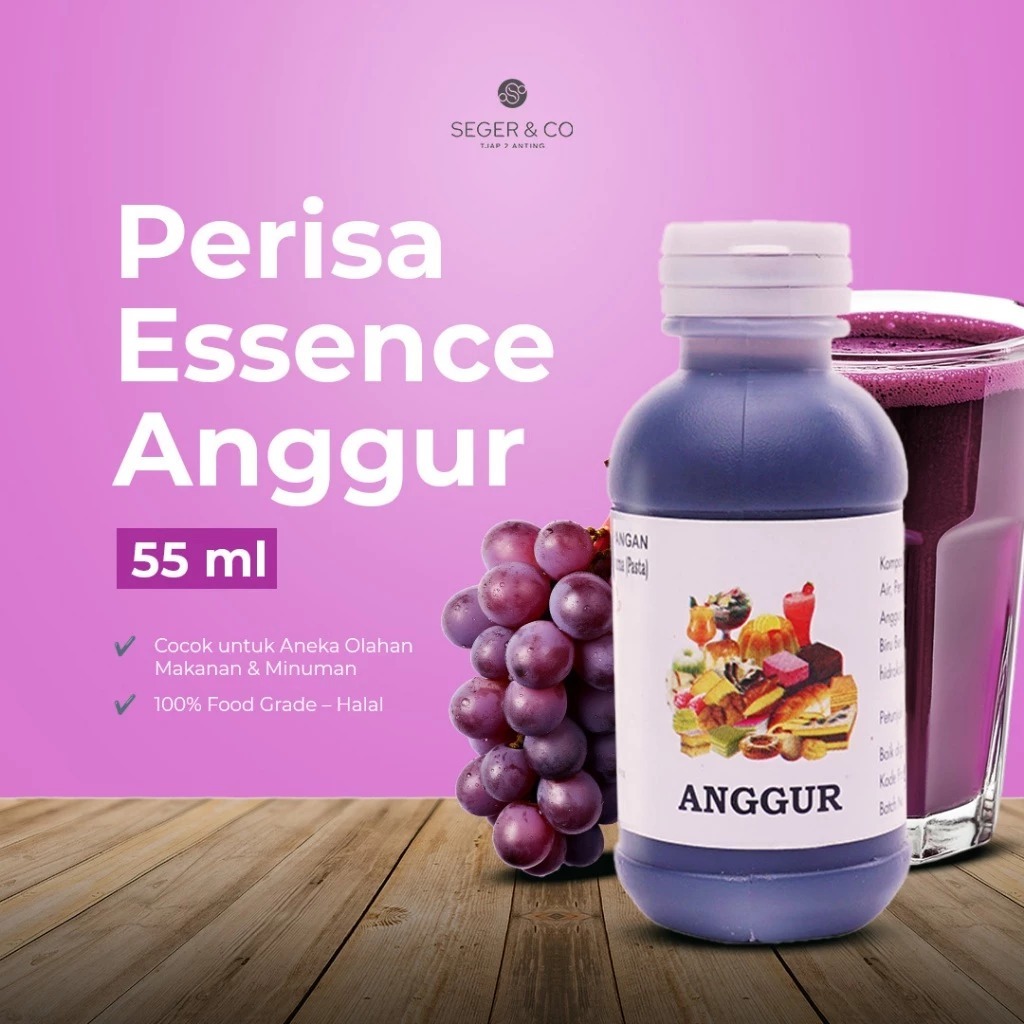 Seger & Co Perisa Essence Anggur 55ml