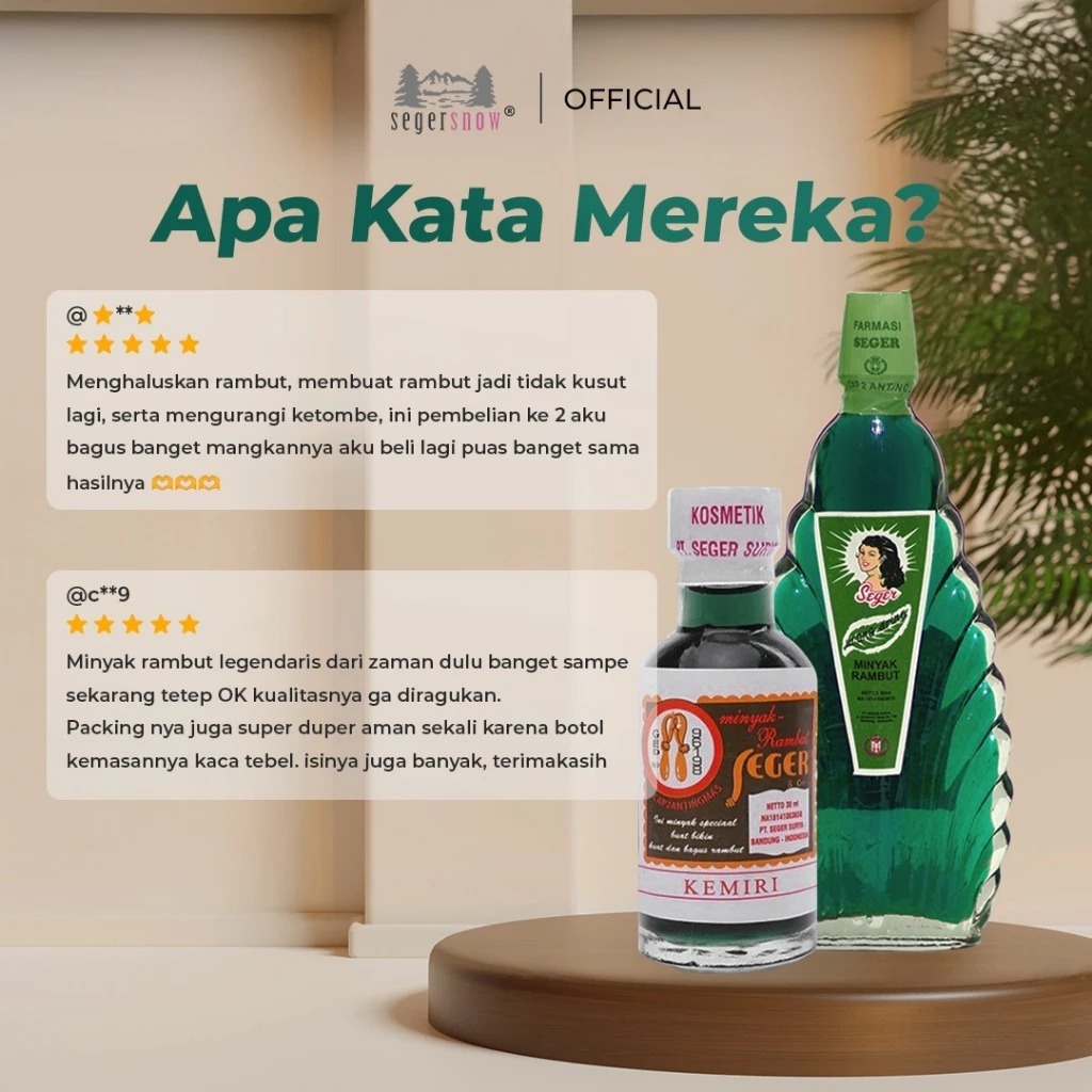 Seger Bundle Hemat Perawatan Rambut