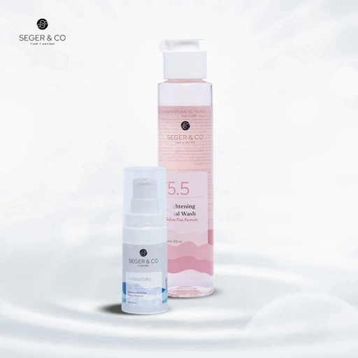Image of Seger & Co 2in1 Ultimate Brightening Facial Wash & Moisturizing Serum