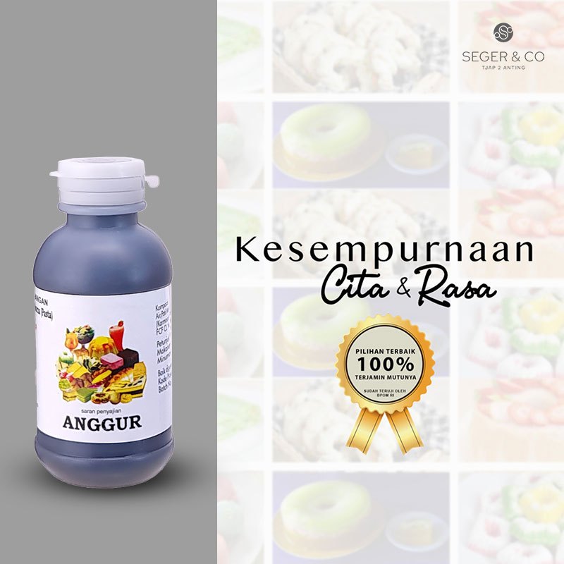 Seger & Co Perisa Essence Anggur 55ml