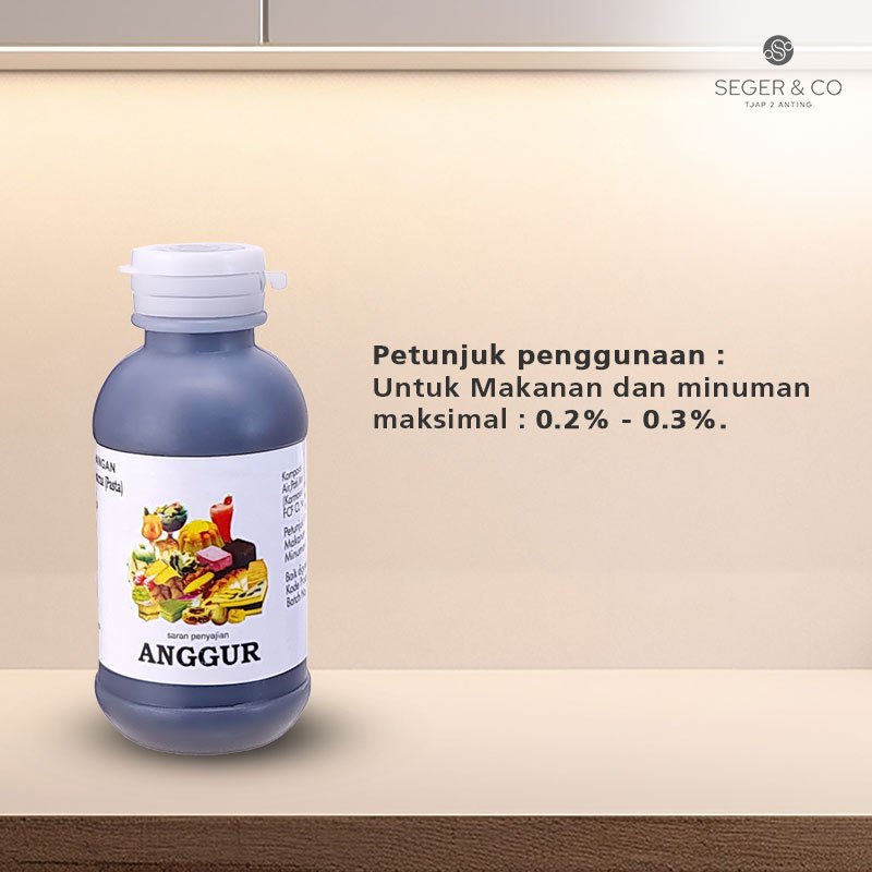 Seger & Co Perisa Essence Anggur 55ml