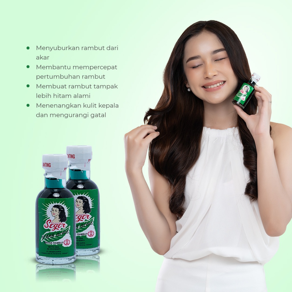 (BELI 1 GRATIS 1) Seger Minyak Urang Aring Bundar 30 ml