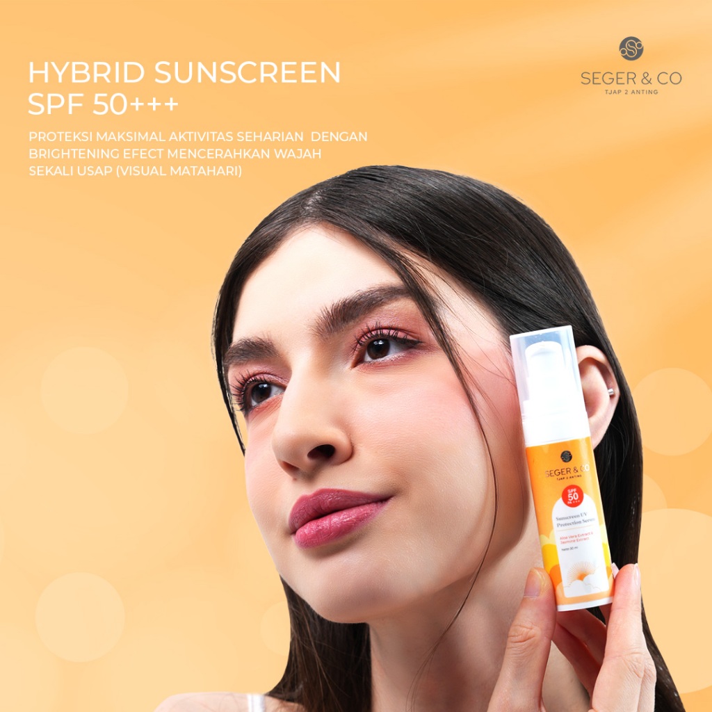 Seger & Co Sunscreen UV Protection Serum 30ml SPF 50 PA+++