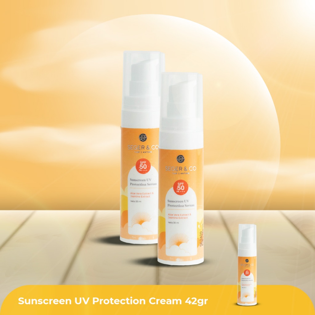 Seger & Co Sunscreen UV Protection Serum 30ml SPF 50 PA+++