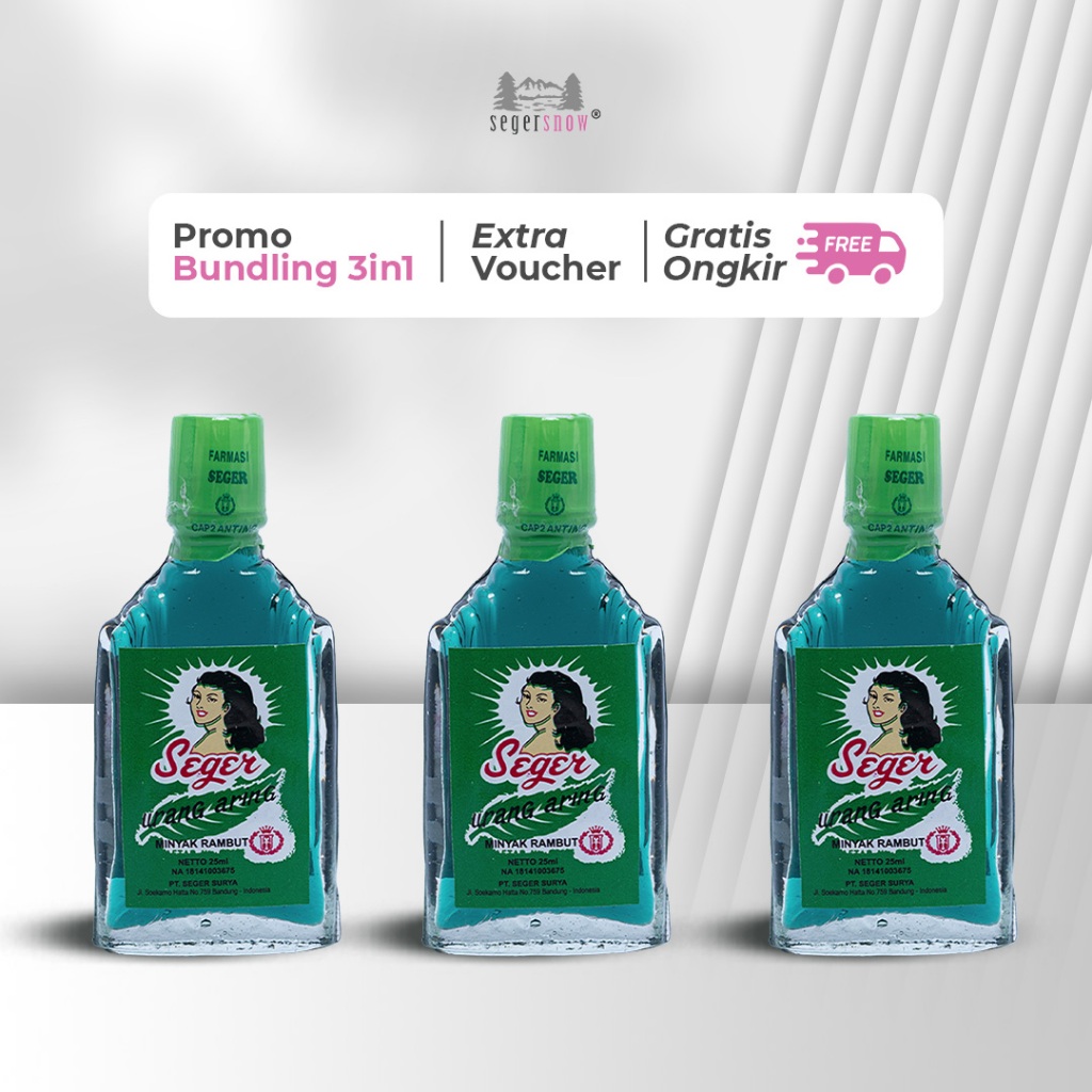 Seger Bundle 3in1 – Minyak Urang Aring Kotak 25ml 3pcs
