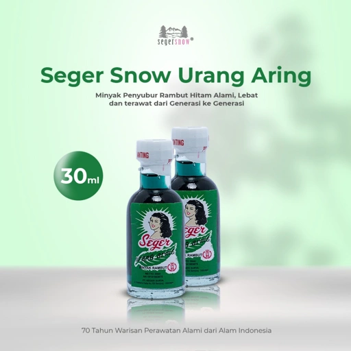 Image of Seger Hair Oil Urang Aring Bulat 30ml