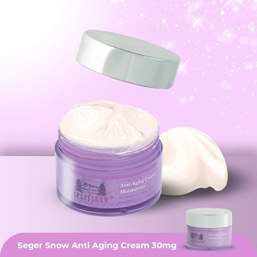 Image of Seger & Co Cream Moisturizer Anti Aging With Khaya Senegalensis Bark Extract | Menyamarkan Bintik Hitam & Mengurangi Kerutan di Wajah
