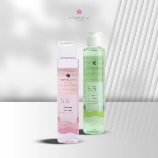 Image of Seger & Co Brightening & Oil Control Facial Wash PH 5.5 Sulfate Free  | Pembersih Wajah Gentle Cleanser Mencerahkan & Mengurangi Minyak Berlebih Halal BPOM