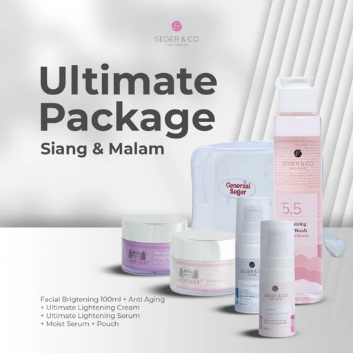 Image of Seger & Co Paket Komplit – Ultimate Package Anti Aging & Lightening Series