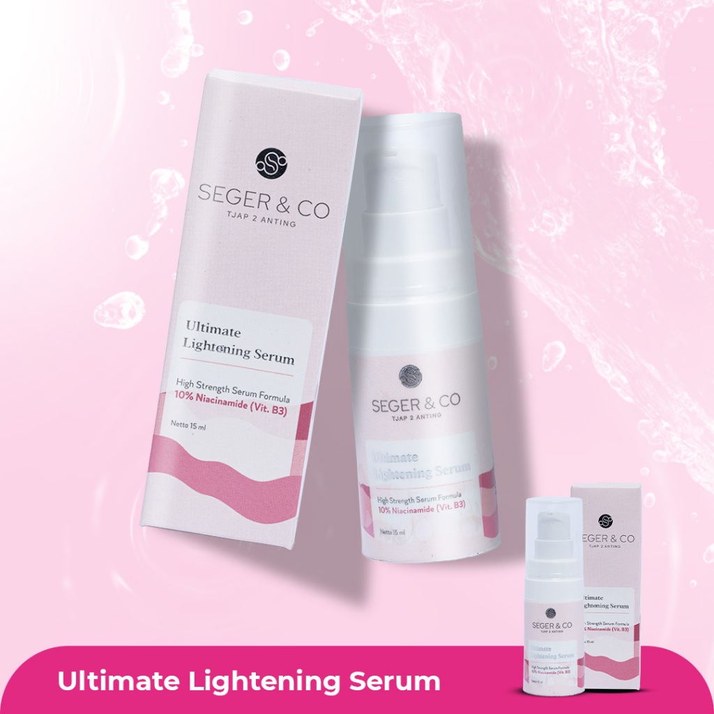 Seger & Co Ultimate Lightening Serum 15ml Niacinamide 10%