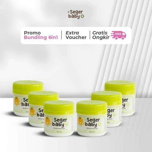 Image of Seger Baby Bundle 6in1 – Moisturizer Cream Chamomile Citronella 35gr 6pcs