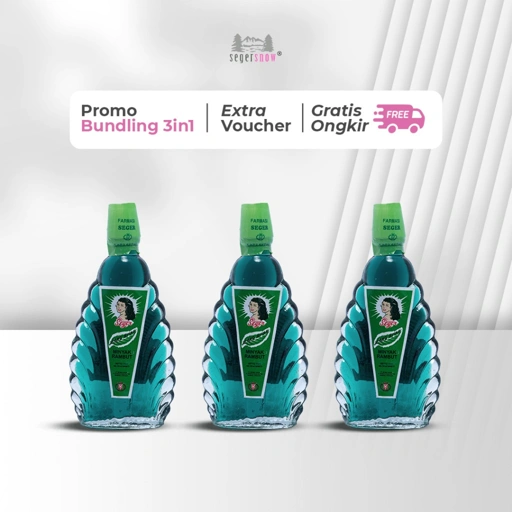 Image of Seger Snow Bundle 3in1 – Hair Oil Minyak Urang Aring Kerang Kecil 30ml 3pcs