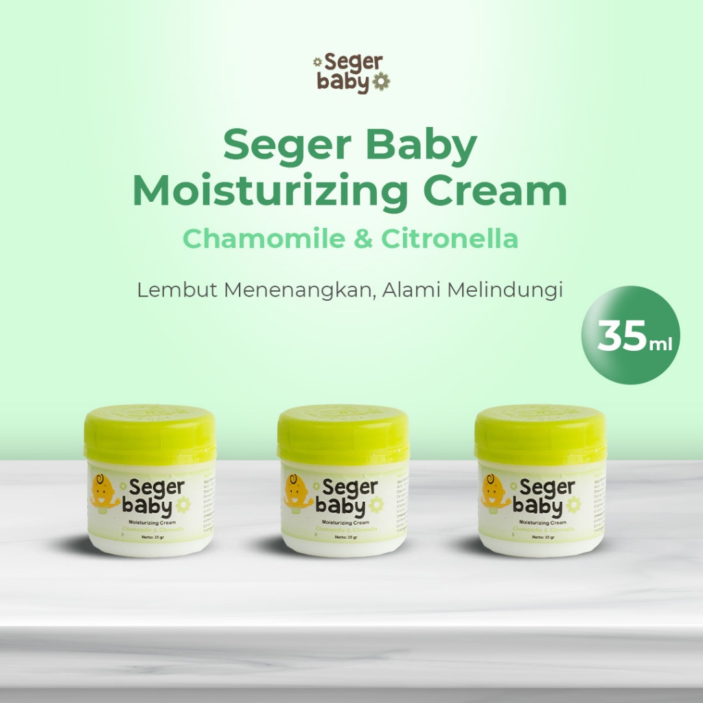 Seger Baby Bundle 6in1 – Moisturizer Cream Chamomile & Citronella 35gr 6pcs
