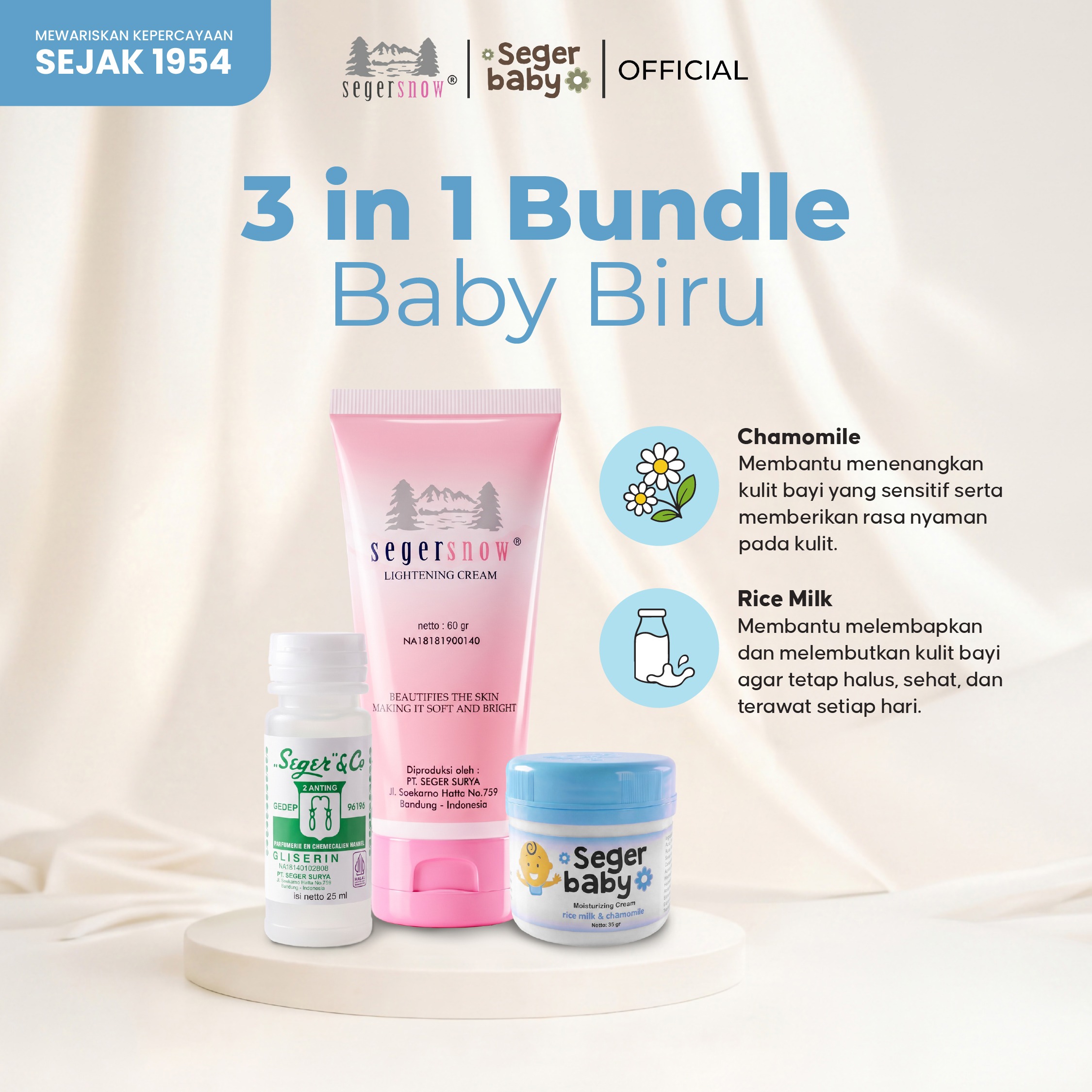 Seger Snow & Seger Baby Bundle 3in1